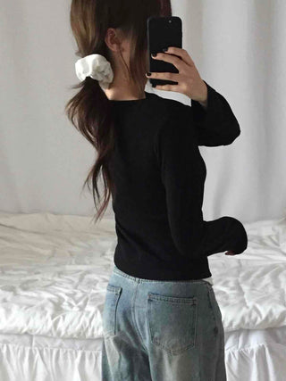 Simple Layered Cardigan