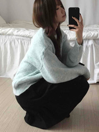Natural Wool/Wool Round Neck Knit