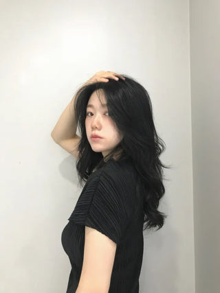 Penna Wrinkle Pleated Short Sleeve Blouse