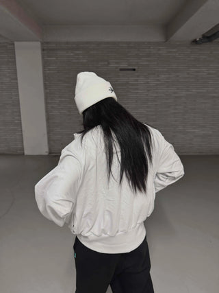 Patch Cotton Loose Fit Zip-up