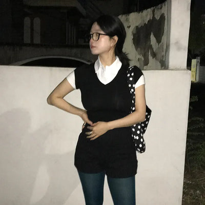 Ropi Geek Chic Layered Short Sleeve Shirt