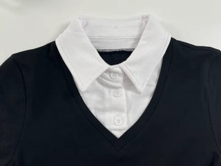 Ropi Geek Chic Layered Short Sleeve Shirt