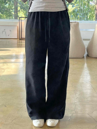Comfort Y2K Cotton Plain Long Pants