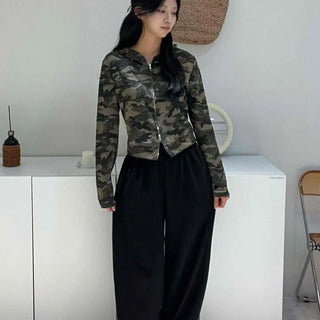 Comfort Y2K Cotton Plain Long Pants