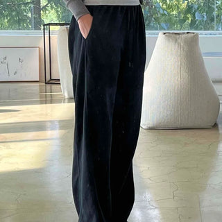 Comfort Y2K Cotton Plain Long Pants