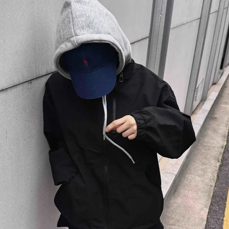 Pure Outer Plain Oversized Jumper