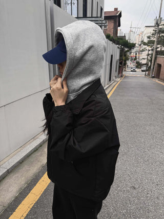 Pure Outer Plain Oversized Jumper