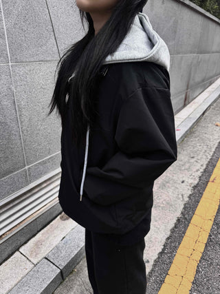 Pure Outer Plain Oversized Jumper