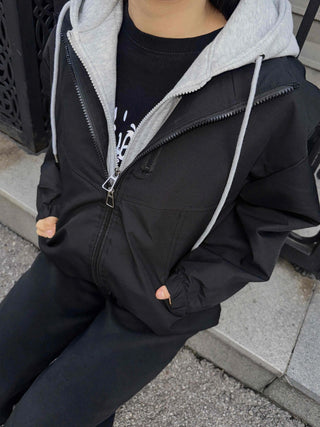 Pure Outer Plain Oversized Jumper