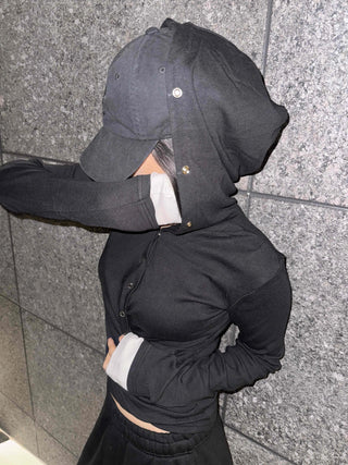 Street Snap Hoodie Long Sleeve T-shirt