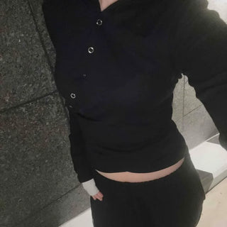 Street Snap Hoodie Long Sleeve T-shirt