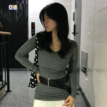 Vino U-neck Ribbed Knit Dress