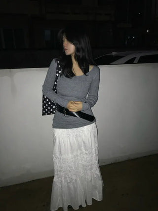 Vino U-neck Ribbed Knit Dress