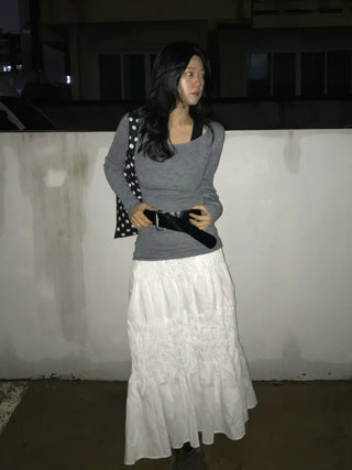 Vino U-neck Ribbed Knit Dress