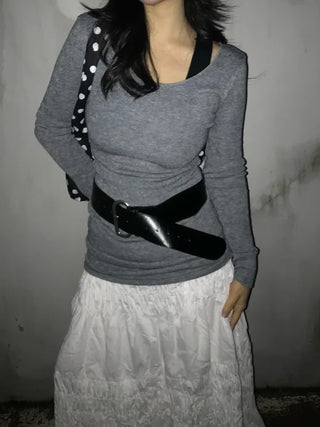 Vino U-neck Ribbed Knit Dress