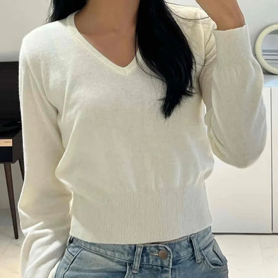 Comfortable Thick Plain Knit