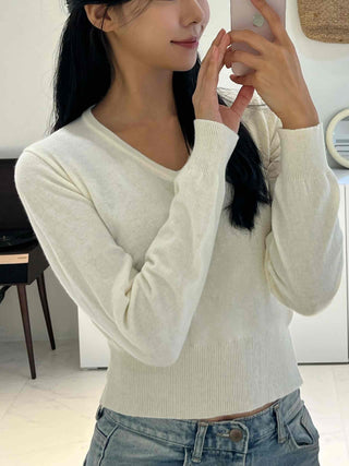 Comfortable Thick Plain Knit