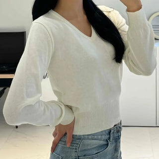 Comfortable Thick Plain Knit