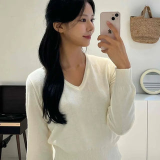 Comfortable Thick Plain Knit