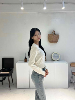 Comfortable Thick Plain Knit