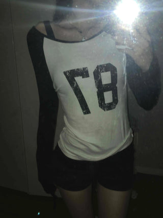 Effortless Chic Raglan Cotton Basic Long-Sleeve T-Shirt