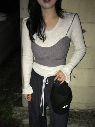 Torne Layered Bustier Knit