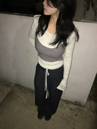 Torne Layered Bustier Knit
