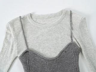 Torne Layered Bustier Knit