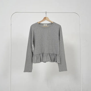 Shue Frill Flare Layered Long Sleeve T-shirt