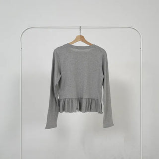 Shue Frill Flare Layered Long Sleeve T-shirt