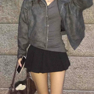 Pure Suede Plain Jumper