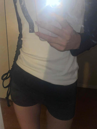 Simple Trendy Camo Color Block Shorts