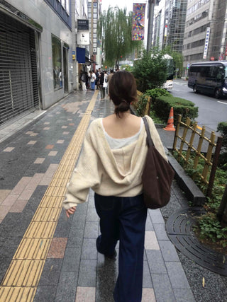 Oversized Shawl Collar Knit Cardigan