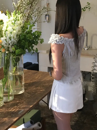Kuna Wrap Mini Skirt