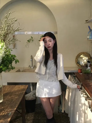 Kuna Wrap Mini Skirt