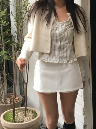 Kuna Wrap Mini Skirt