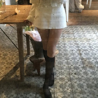 Kuna Wrap Mini Skirt