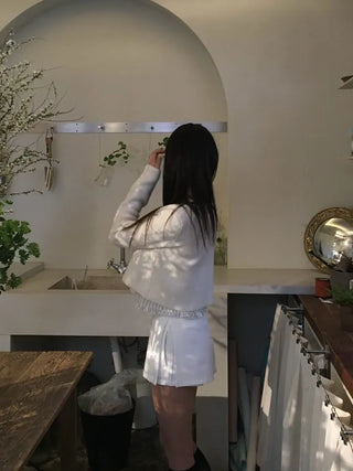 Kuna Wrap Mini Skirt