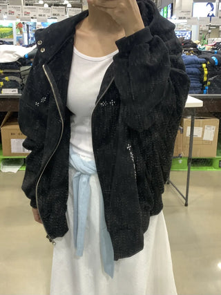 Oversized Standard Casual Zip-up