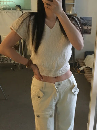 Jerry V-neck Summer Knit