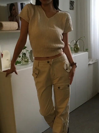 Jerry V-neck Summer Knit