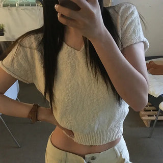 Jerry V-neck Summer Knit