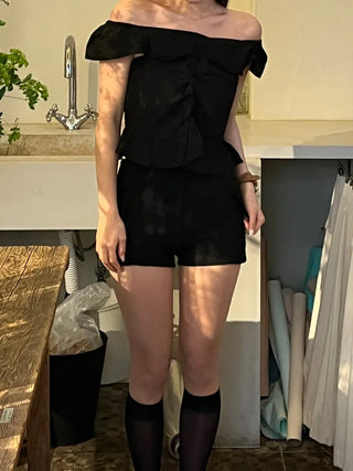 Nodi High-Waisted Big Pocket Shorts