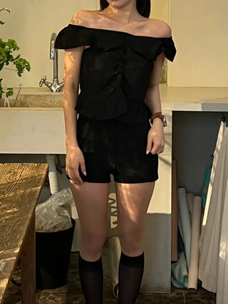 Nodi High-Waisted Big Pocket Shorts