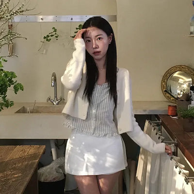 Ruco Ancora Semi-Crop Cardigan