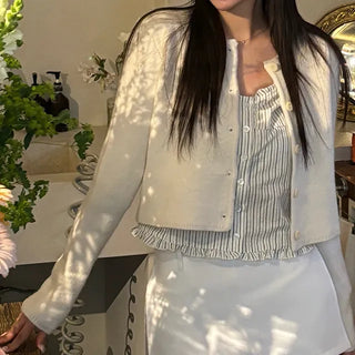 Ruco Ancora Semi-Crop Cardigan