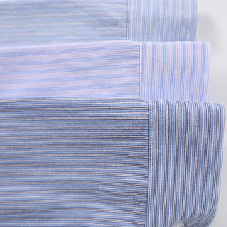 Jeno Geekfit Crop Striped Shirt