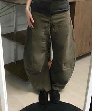 Loose Fit Wide Straight Balloon Pants