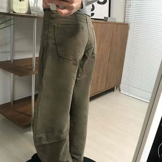 Loose Fit Wide Straight Balloon Pants