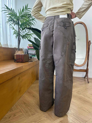 Military Multi-Pocket Balloon Fit Cotton Cargo Pants
